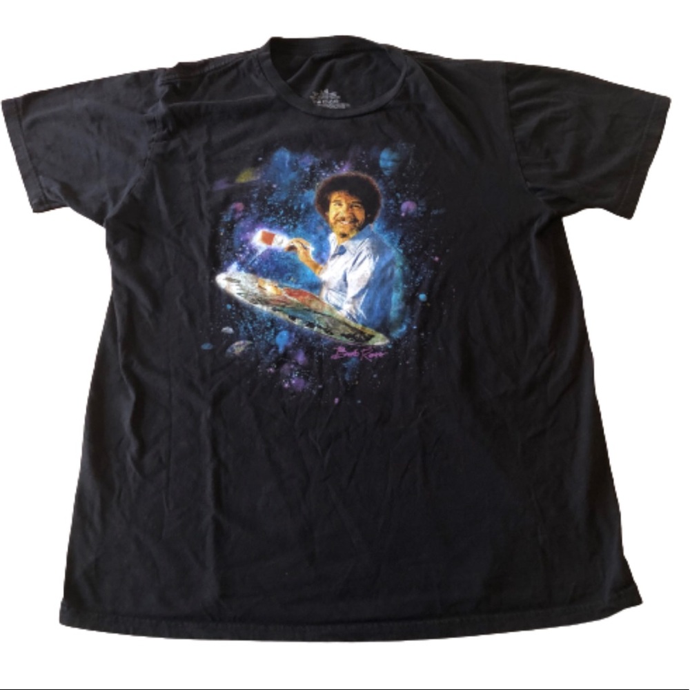 Bob Ross Cosmic Space Shirt